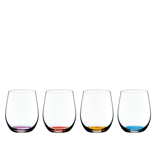 Colorful and Stemless Wine Glasses